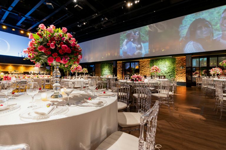 Tables in Wedding Reception Venue